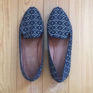 Madewell Navy Printed Loafers